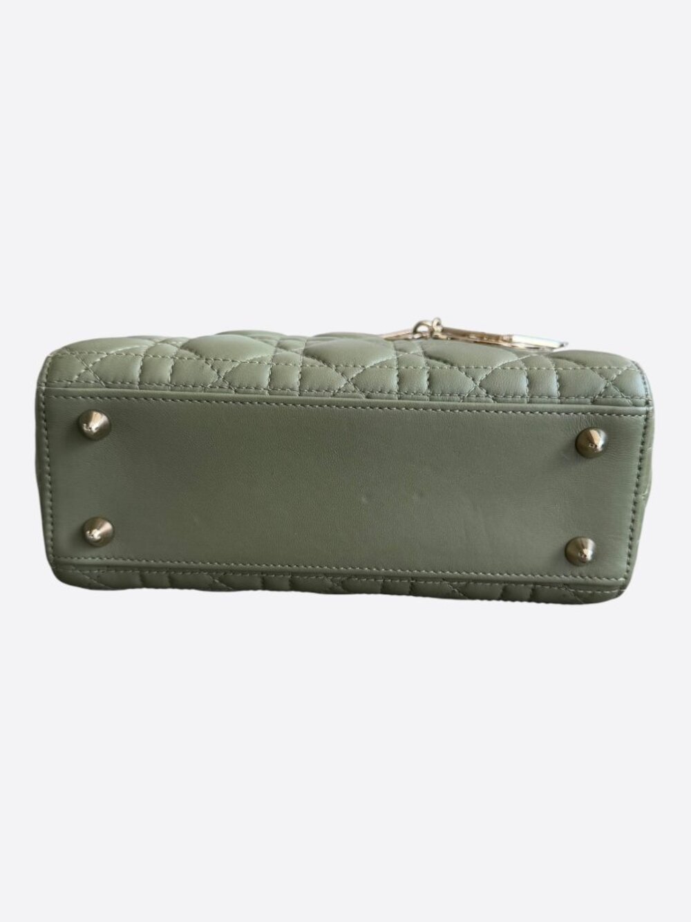 Dior Olive Medium Lady Bag - Picture 5 of 7